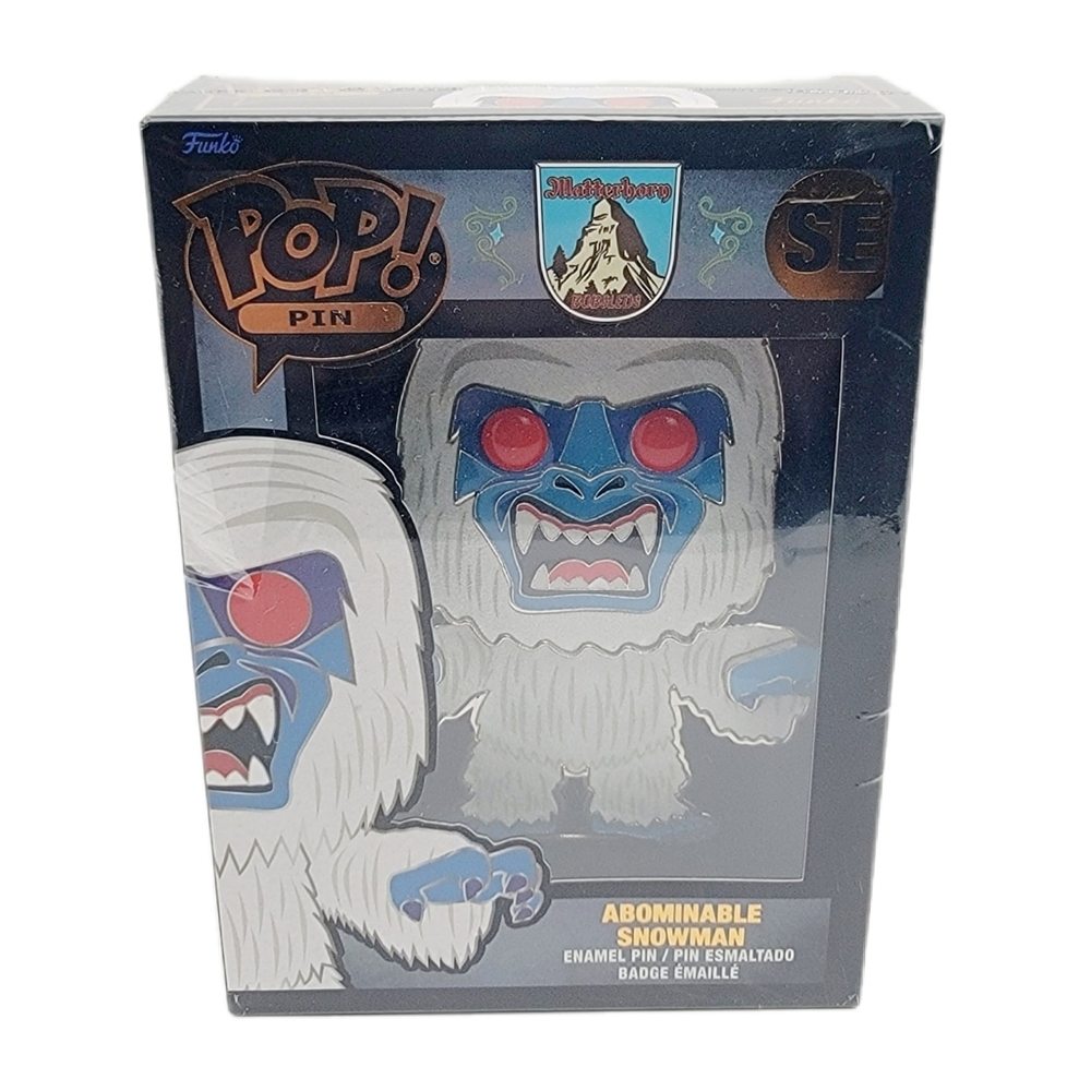 Funko Matterhorn Bobsleds Abominable Snowman Exclusive Disney Enamel Pin